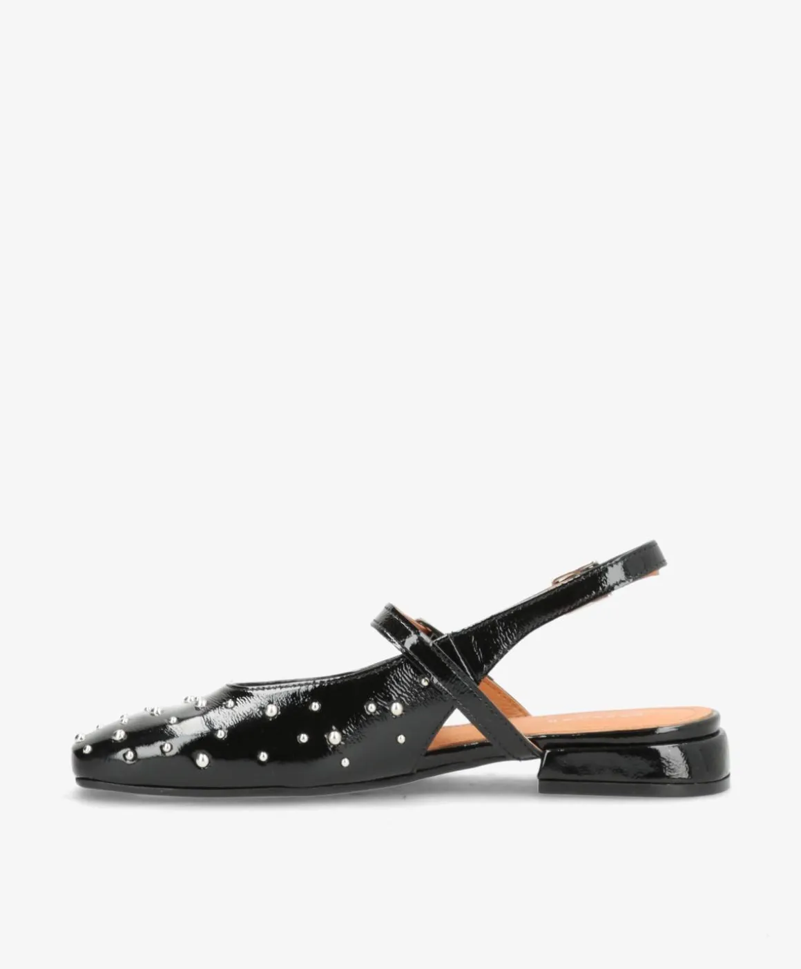 ADVANCE P - Sort lak læder - Slingback Dame
