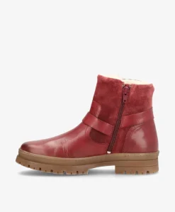 ALDI WARM Bordeaux - Støvle med foer - læder