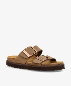 ALEXIA S - Taupe ruskind - Sandal Dame