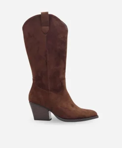 AURA - BM236A - støvle lang - Brun