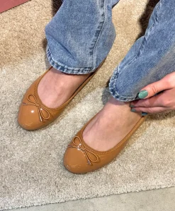 Ballerina - Camel lak - 9988-139