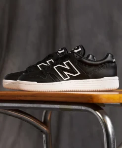 BB480LBT - Sneakers Dame - Sort/hvid