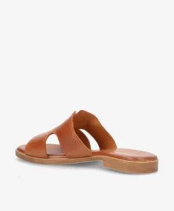 BECCA - Mellembrun læder - Sliders