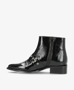 BELIEVE - Ankel støvle - Sort lak