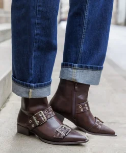 BELLE 6392 - Dame Støvle - Brun