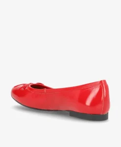 BISQUE - Ballerina - Rød lak læder
