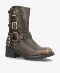 Bonkie - Biker støvle - Brun