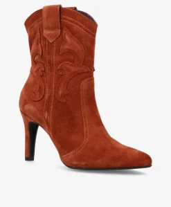 BOUNTY - Støvle med stilethæl Dame - Rusty red