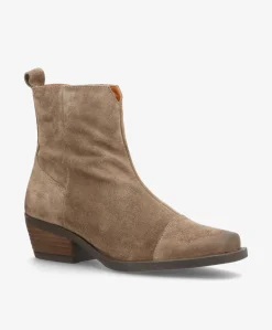 CALAMITY - Ruskindsstøvle Western- Stone