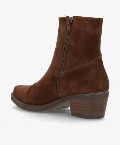 CARMINA S - Mørkebrun ruskind - Western støvler Dame