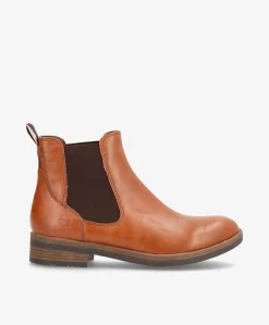 Chelsea Boots - Dame - Cognac - Tamaris