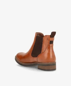 Chelsea Boots - Dame - Cognac - Tamaris