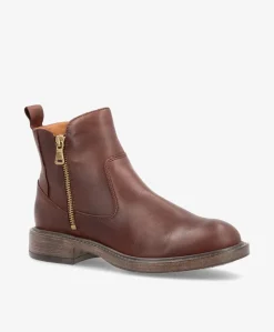 CLAUDIA - Støvle - Mørk brun