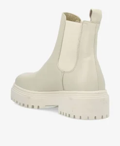 COIN LUX - Dame Ankelstøvle - Offwhite