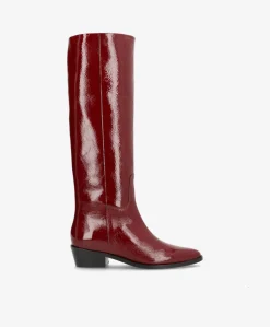 CONFIDENCE P - Bordeaux lak - Lang støvle