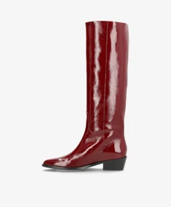 CONFIDENCE P - Bordeaux lak - Lang støvle