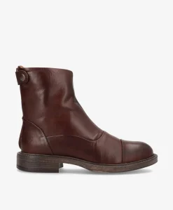 DAHLIA - Ankelstøvle - Mørk brun