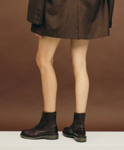 DAHLIA - Ankelstøvle - Mørk brun