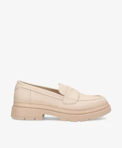 Dame loafer - Beige