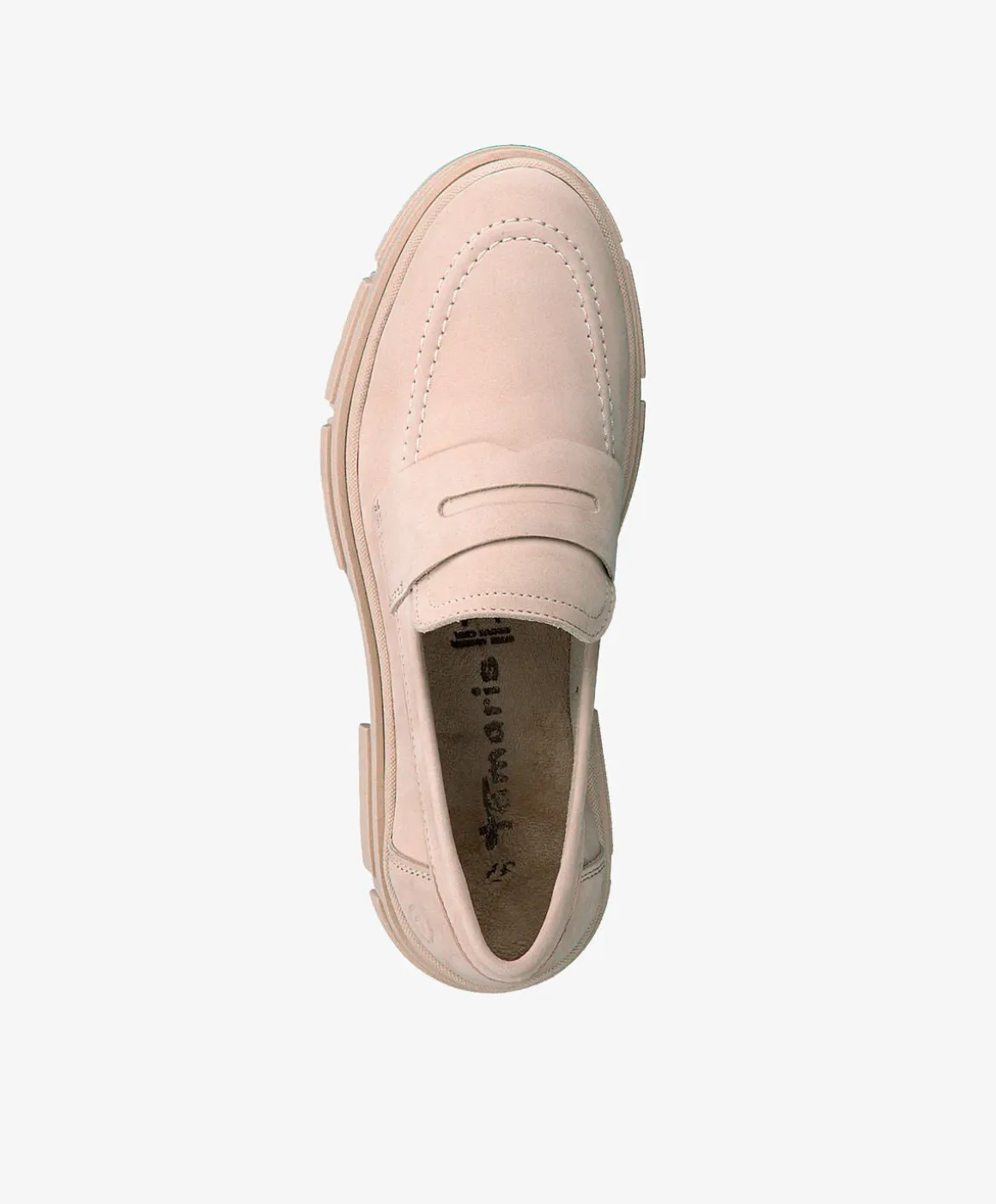 Dame loafer - Beige lys