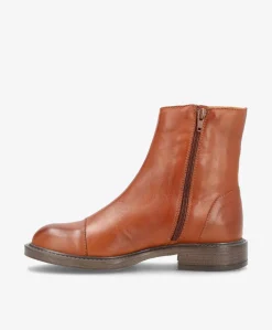 DAYTON Brun - Ankel støvle - læder