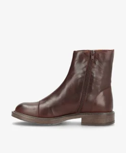 DAYTON Mørkebrun - Ankel støvle - læder