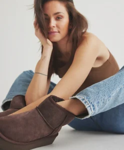 DUMBLE XL - Bamsestøvle - Brun