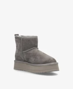 DUMBLE XL - Bamsestøvle - Mørk Grå