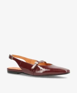 EFFECT P - Bordeaux lak læder - Slingback