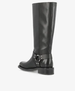 ENCORE - Biker støvle Lang - Sort