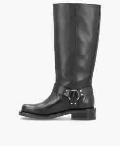 ENCORE - Biker støvle Lang - Sort