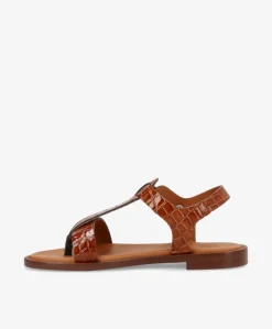 EVITA - Sandal - Brun Croco