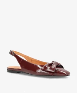EXPECT P - Bordeaux lak læder - Slingback