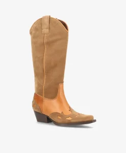 FANNY S - Cowboy støvle - Brun