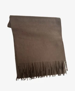 Fashion halstørklæde - mørkebrun - dame - BA-2501