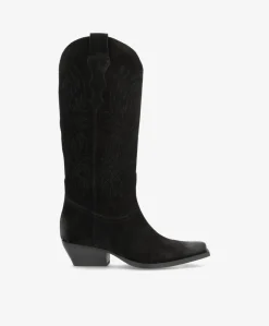 FRANKIE S - Cowboystøvle lang - Sort