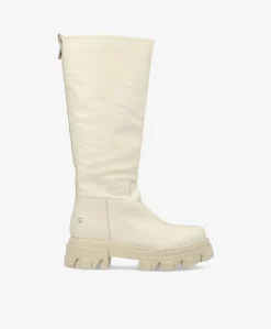 GETAWAY - Dame Støvle Lang - Offwhite