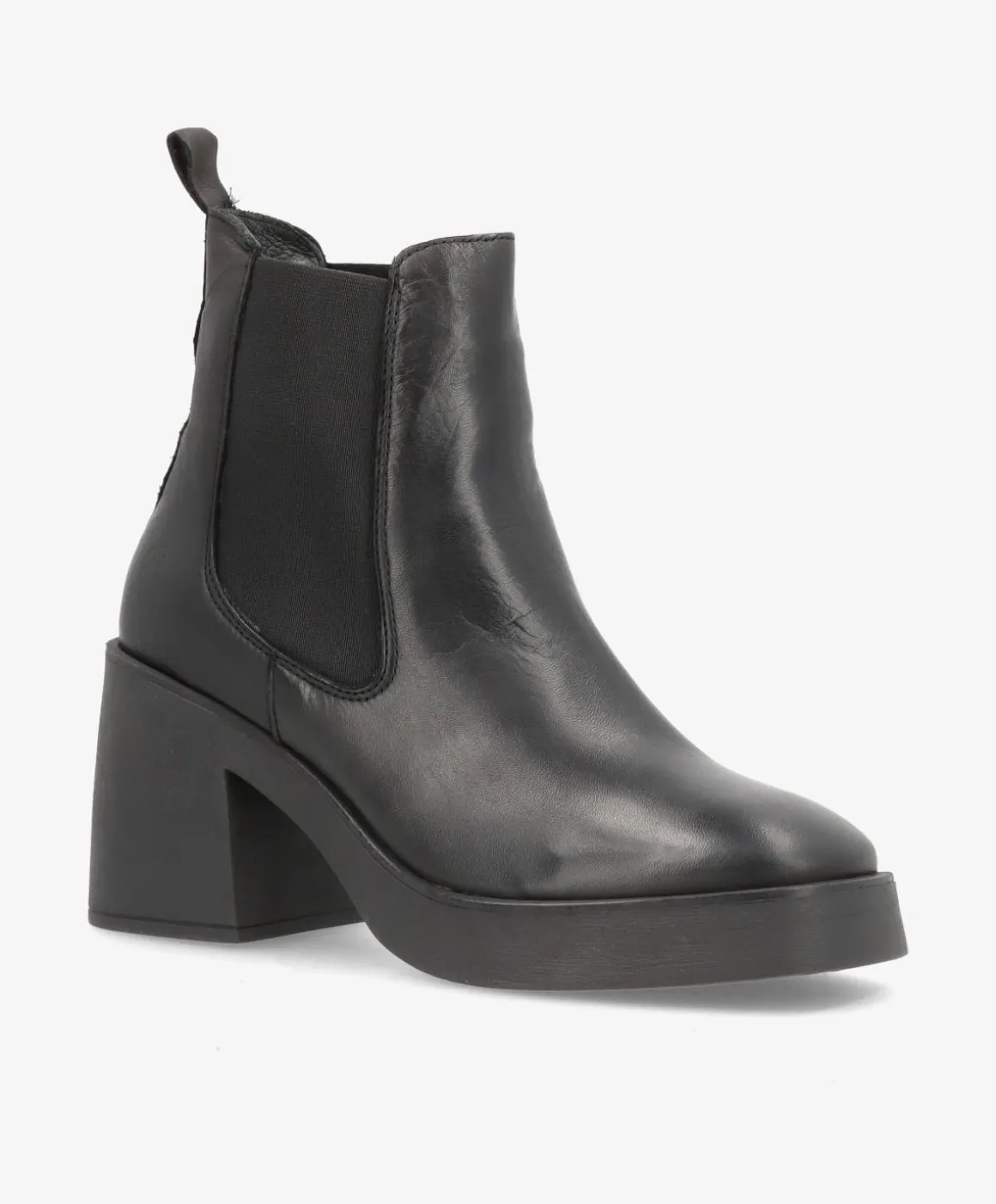 GRY - Støvle med hæl - Sort