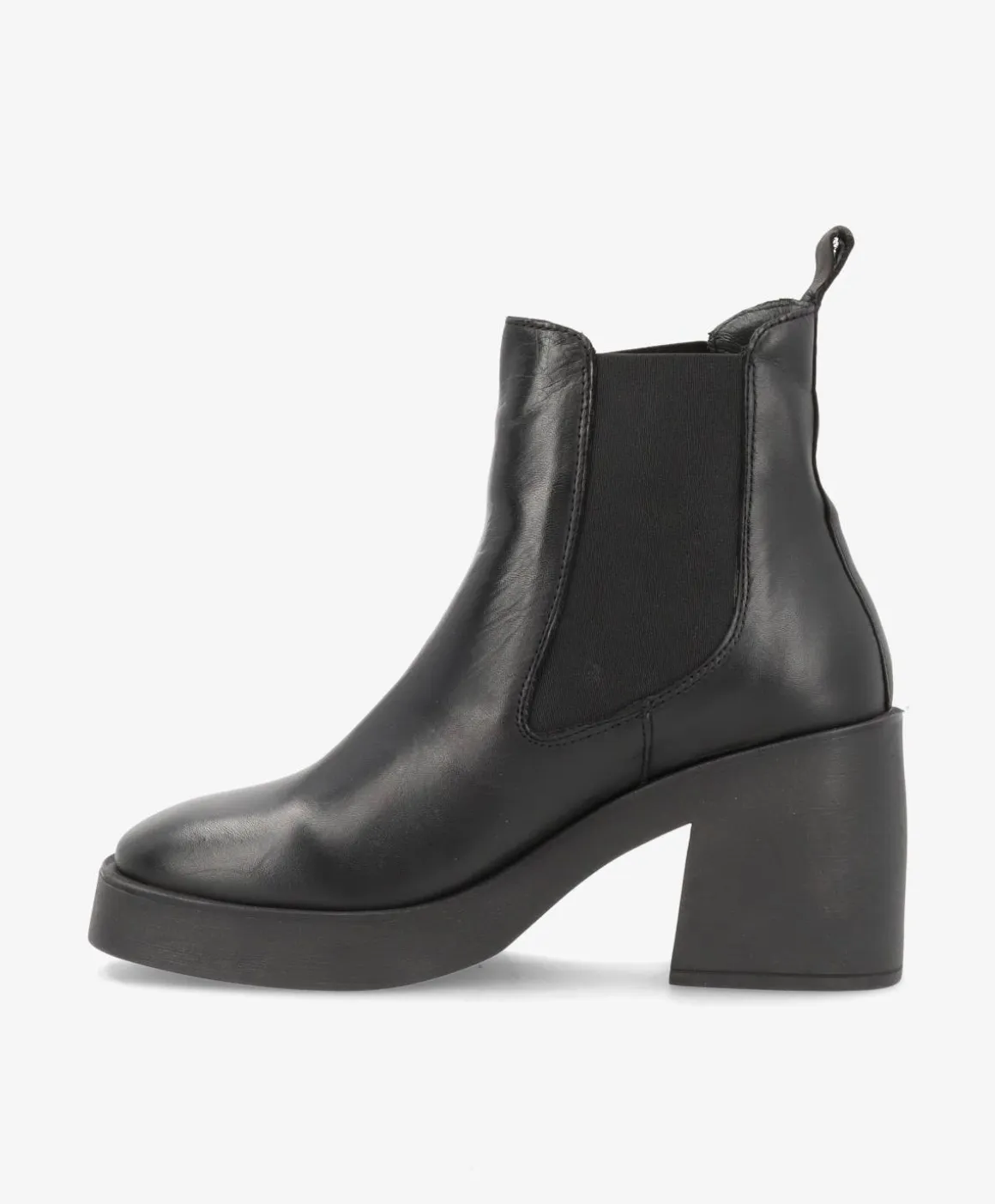 GRY - Støvle med hæl - Sort