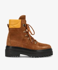 HARPER - støvle - suede tan
