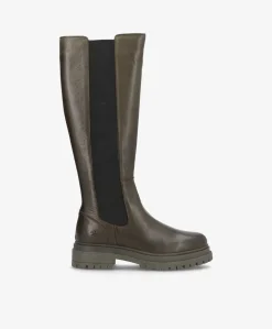 HASTA LA VISTA - Lang støvle - Khaki