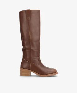 HELDI - C371 - støvle lang - Camel