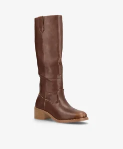 HELDI - C371 - støvle lang - Camel