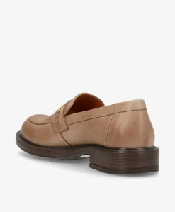 LIBBY Beige - Loafers - læder