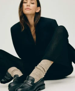 LIBBY Sort - Loafers - læder