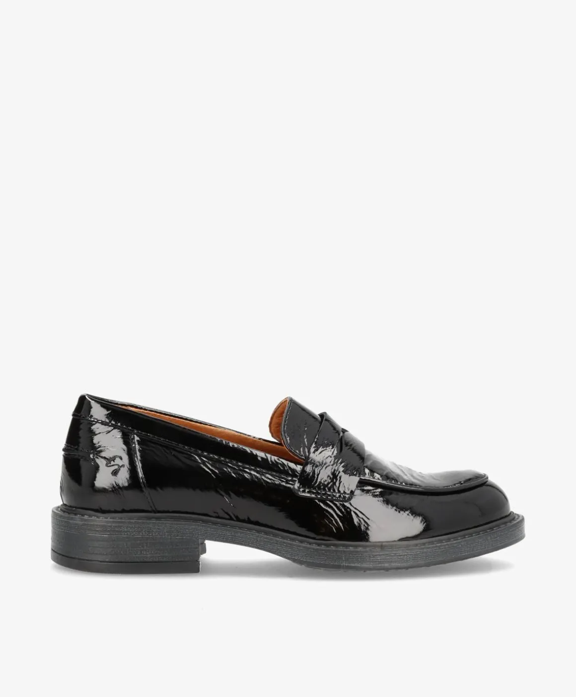 LORETTA P - Loafer - Sort lak