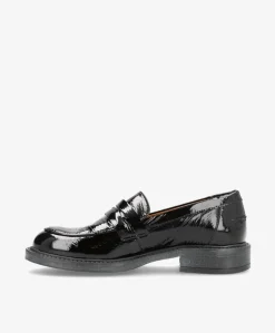 LORETTA P - Loafer - Sort lak