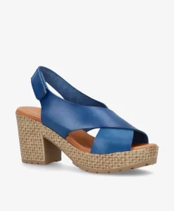 LOUISE - Sandal - Blå