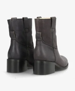 MARTINA LOW WARM - Støvle Dame - Sort/Multi