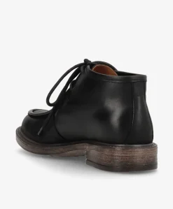 MOANA - Sort læder - Ankelstøvler Dame